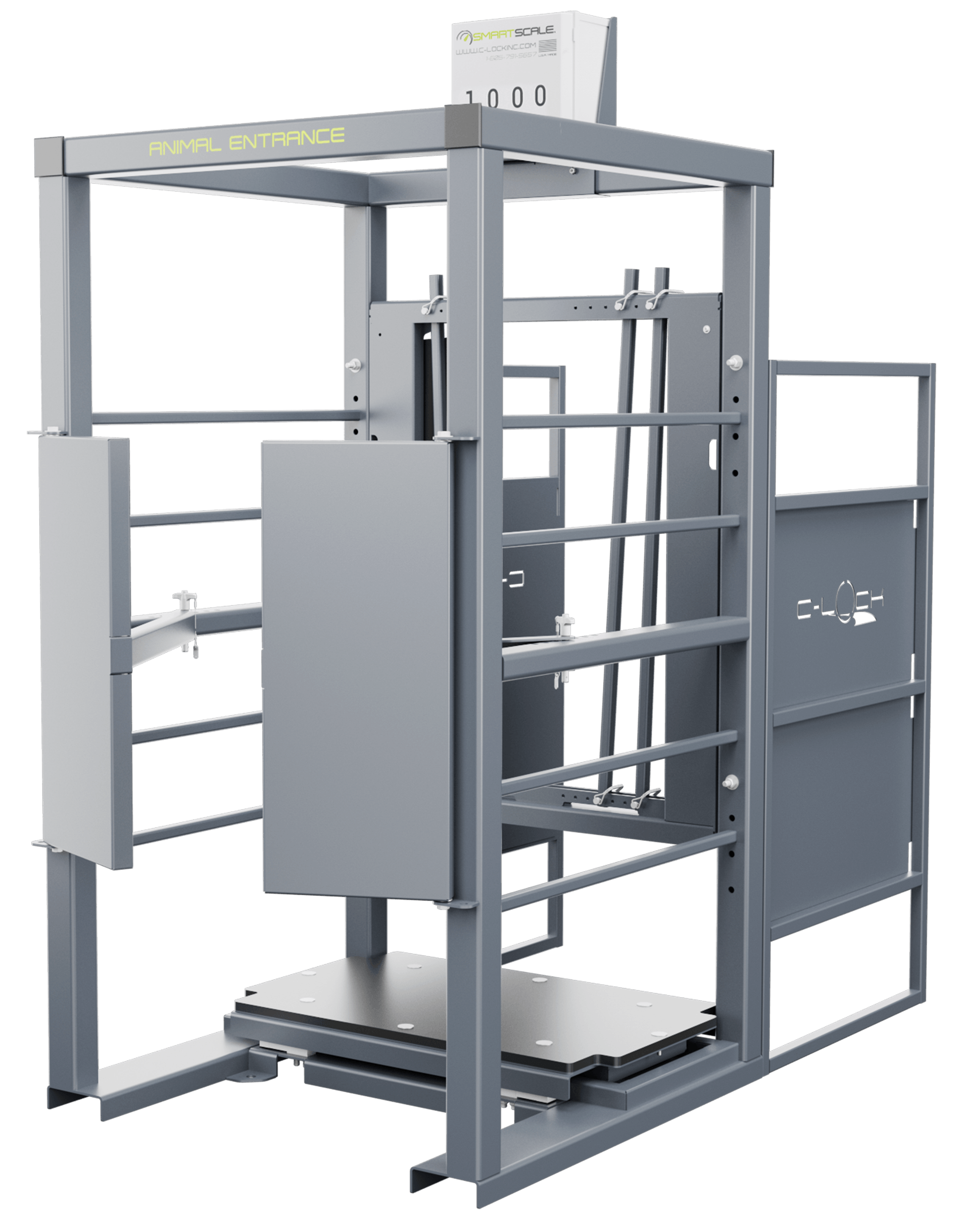SmartScale: Automatic Livestock Weighing | C-Lock Inc.